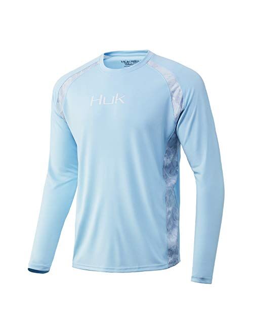 HUK Men's Strike Long Sleeve 30 UPF Performance Fishing Shirt