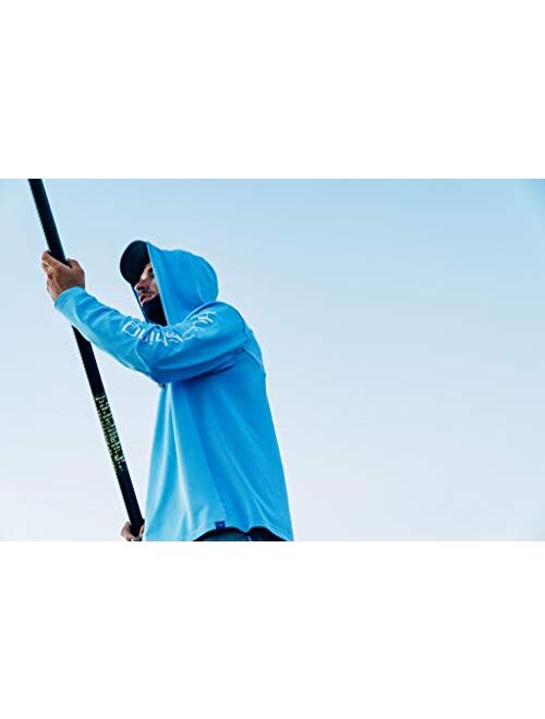 Huk Men's Icon X Hoodie | Long-Sleeve Performance Shirt with UPF 30+ Sun Protection