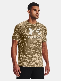 Men's UA Tech Freedom Camo Short Sleeve