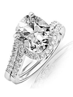 GIA Certified 1.26 Carat Cushion Modified Brilliant Cut/Shape GIA Certified Cushion Cut / Shape 14K White Gold Curving Pave & Prong-set Round Dia