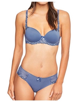 Womens Andora 3D Molded-Cup Bra: French T-Shirt Bra Style