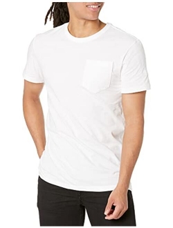 Men's Crewneck Pocket Basic T-Shirt