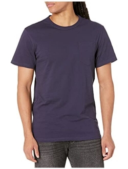 Men's Crewneck Pocket Basic T-Shirt