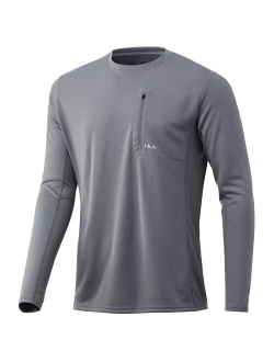 Men's Icon X Pocket Long-Sleeve Performance Shirt