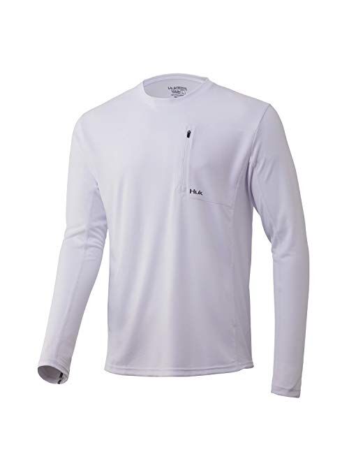 HUK Men's Icon X Pocket Long-Sleeve Performance Shirt