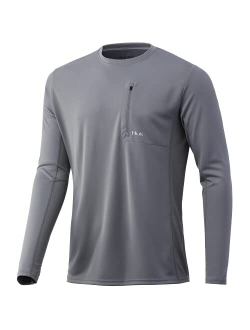 HUK Men's Icon X Pocket Long-Sleeve Performance Shirt