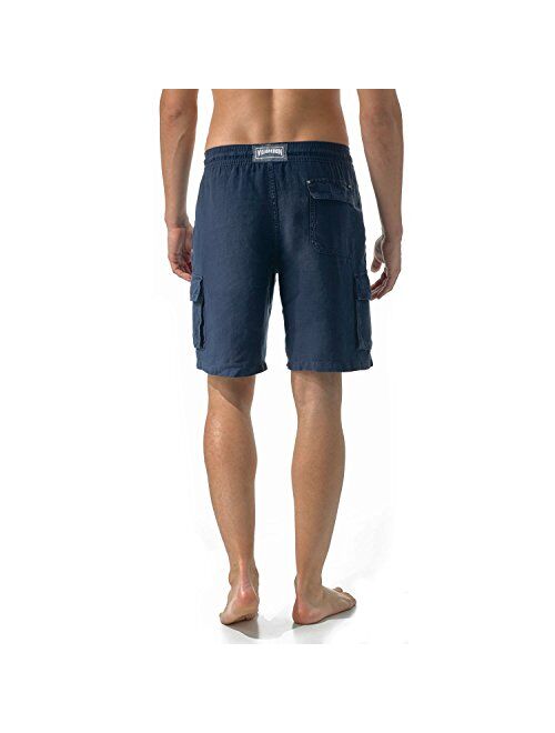 Vilebrequin Men's Solid Linen Bermuda-Xs