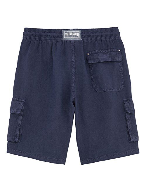 Vilebrequin Men's Solid Linen Bermuda-Xs