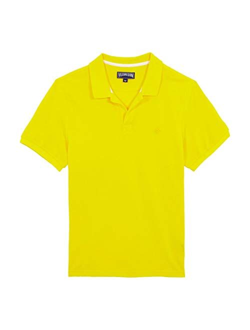 Vilebrequin Men Cotton Polo Shirt Solid