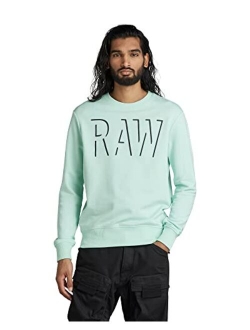 G-Star Raw Men's Logo Raw. Crew Neck Sweatshirt