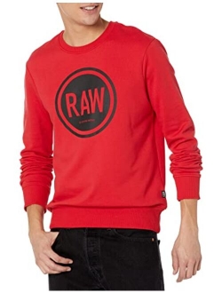 G-Star Raw Men's Logo Raw. Crew Neck Sweatshirt