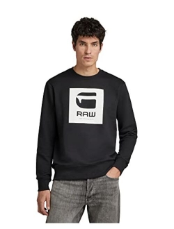 G-Star Raw Men's Logo Raw. Crew Neck Sweatshirt