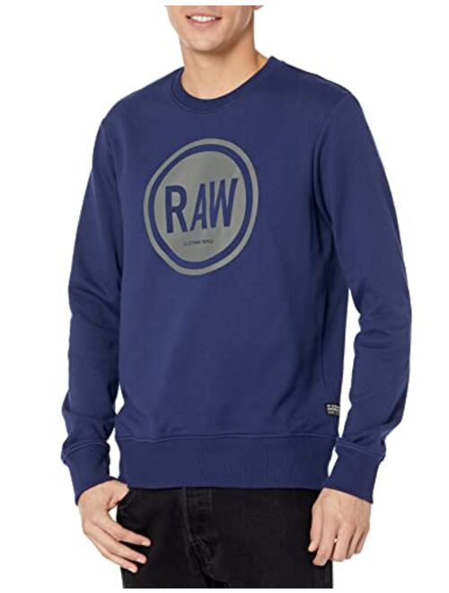 G-Star Raw Men's Logo Raw. Crew Neck Sweatshirt