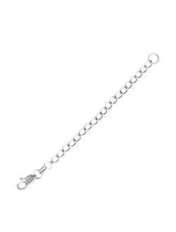 Ritastephens 14k Gold 3 Inch Chain Necklace Extender (Yellow, White, Rose Pink)