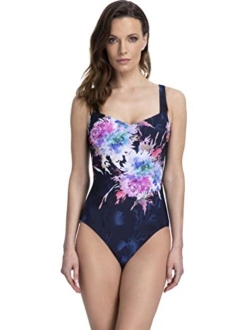 Gottex Women's Sweetheart Square Neck One Piece Swimsuit