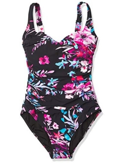 Gottex Women's Sweetheart Square Neck One Piece Swimsuit