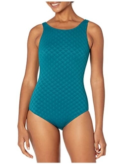 Gottex Women's Standard Sea Shells High Neck One Piece