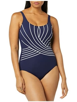 Gottex Women's Standard Embrace Square Neck One Piece