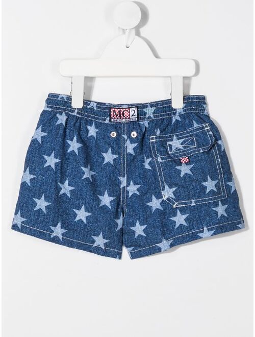 MC2 Saint Barth star print swim shorts