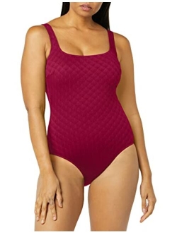 Gottex Women's Standard Sea Shells Square Neck One Piece