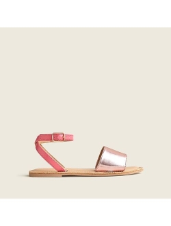 Girls' ankle-strap sandals