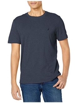 Men's Short Sleeve Crew Neck Soft Knit Sleep Tee