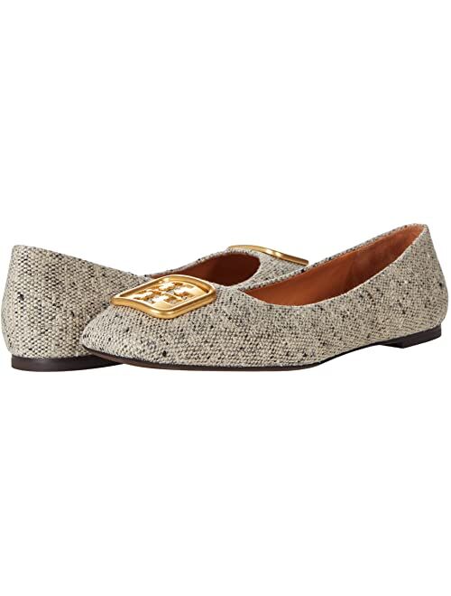 Tory Burch Leather Georgia Ballet