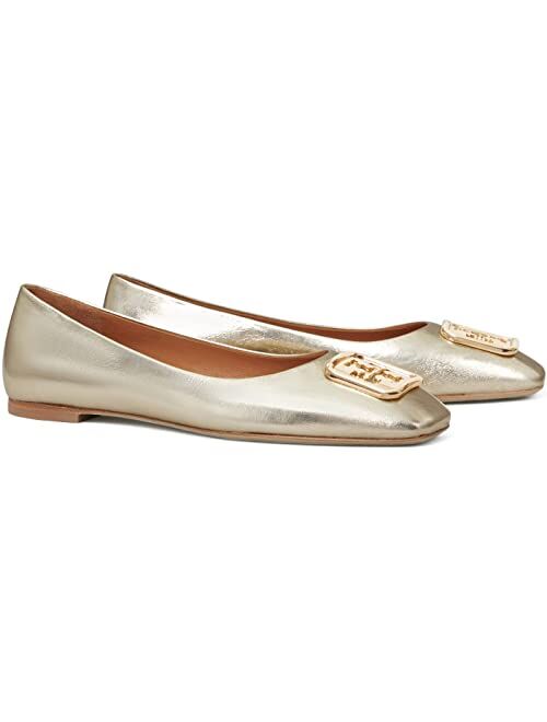 Tory Burch Leather Georgia Ballet