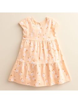 Baby & Toddler Girl Little Co. by Lauren Conrad Organic Short-Sleeve Tiered Dress