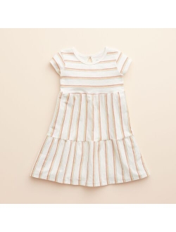 Baby & Toddler Girl Little Co. by Lauren Conrad Organic Short-Sleeve Tiered Dress