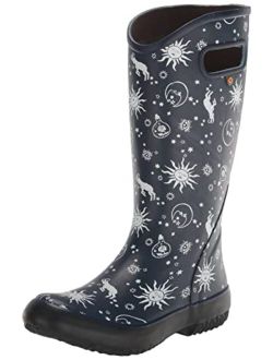 Jileon Mid Calf Rain Boots, Specially Designed For Wide Feet, Ankles &  Calves, Half Height Wide Calf Rain Boots for Plus Size Women
