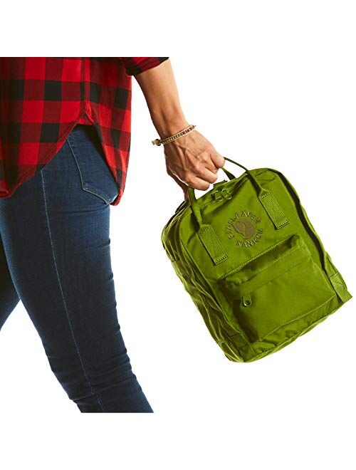 Fjallraven, Kanken, Re-Kanken Mini Recycled Backpack for Everyday Use, Heritage and Responsibility Since 1960