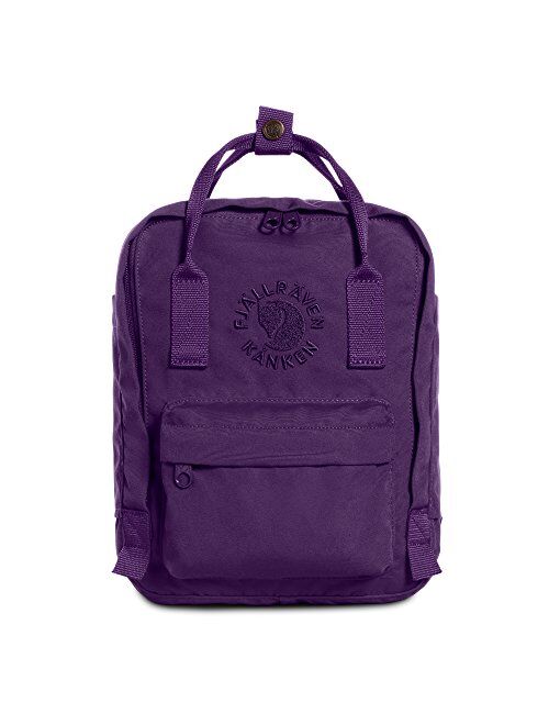 Fjallraven, Kanken, Re-Kanken Mini Recycled Backpack for Everyday Use, Heritage and Responsibility Since 1960