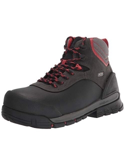 Men's Bedrock Shell 6-inch Composite Toe Waterproof Work Construction Boot