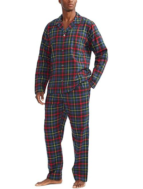 Polo Ralph Lauren Flannel Long Sleeve PJ Top & Classic PJ Pants