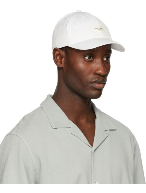 rag & bone White Addison Baseball Cap