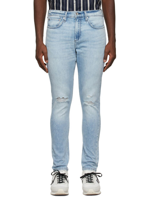 rag & bone Blue Ripped Fit 1 Jeans