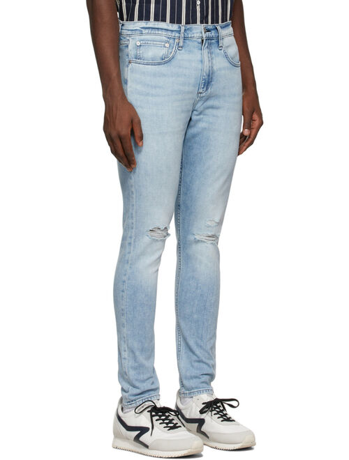 rag & bone Blue Ripped Fit 1 Jeans