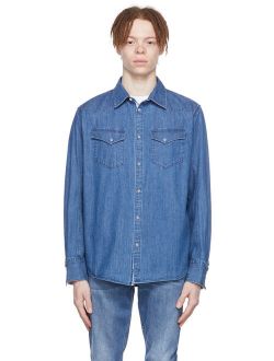 Blue Cotton Shirt