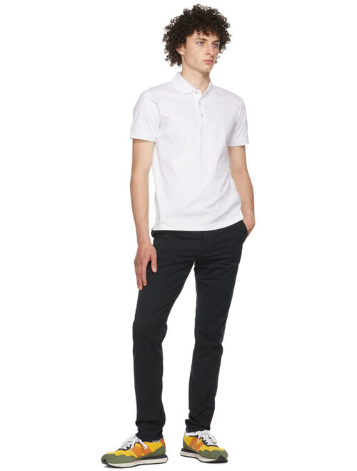 rag & bone White Interlock Polo