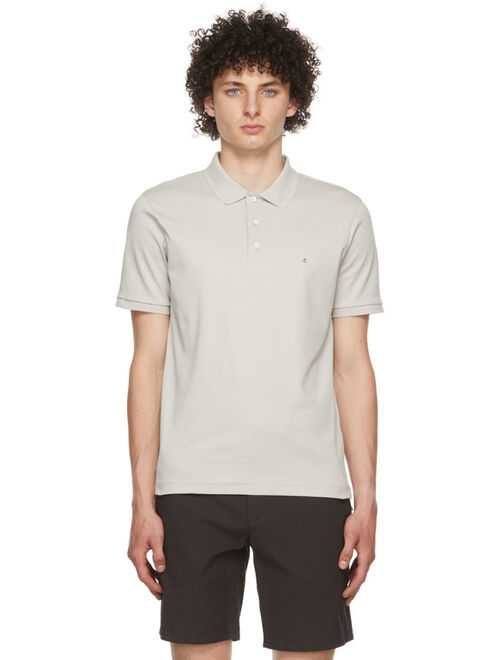 rag & bone Gray Cotton Polo