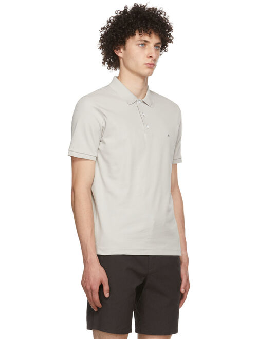 rag & bone Gray Cotton Polo