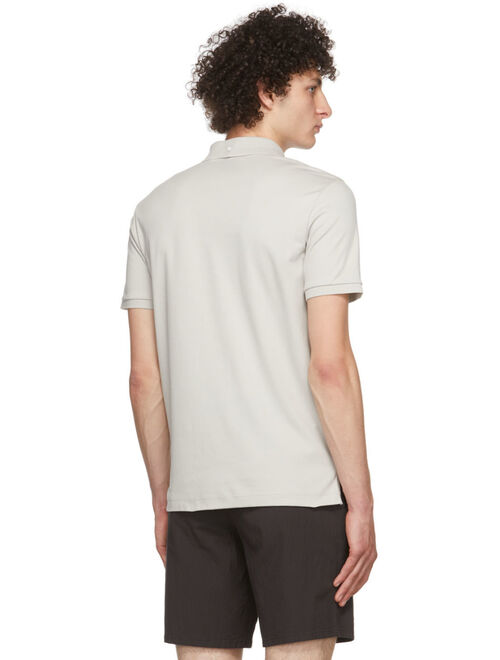 rag & bone Gray Cotton Polo