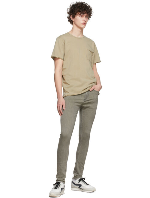 rag & bone Brown Organic Cotton T-Shirt