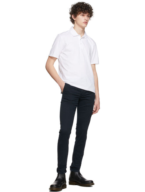 rag & bone White Organic Cotton Polo