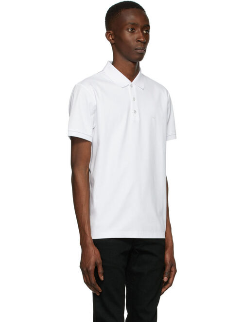 rag & bone White Jersey Polo