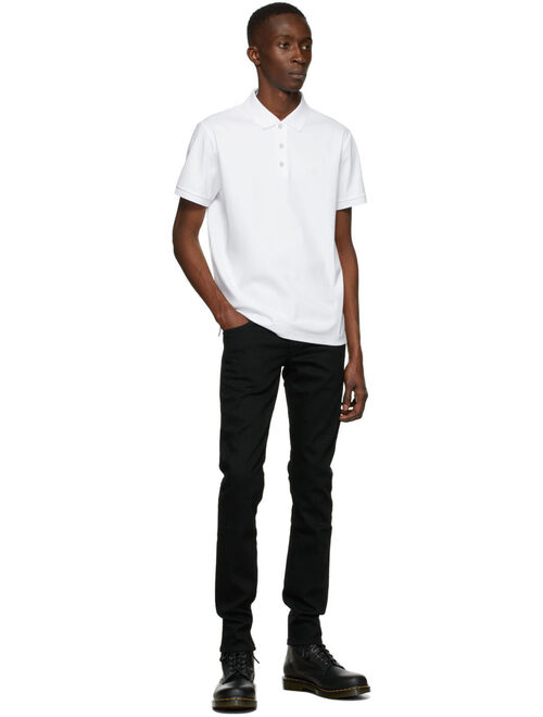 rag & bone White Jersey Polo