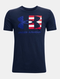 Boys' UA Freedom Flag Short Sleeve T-Shirt