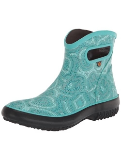 Women's Patch Ankle Boot Rain