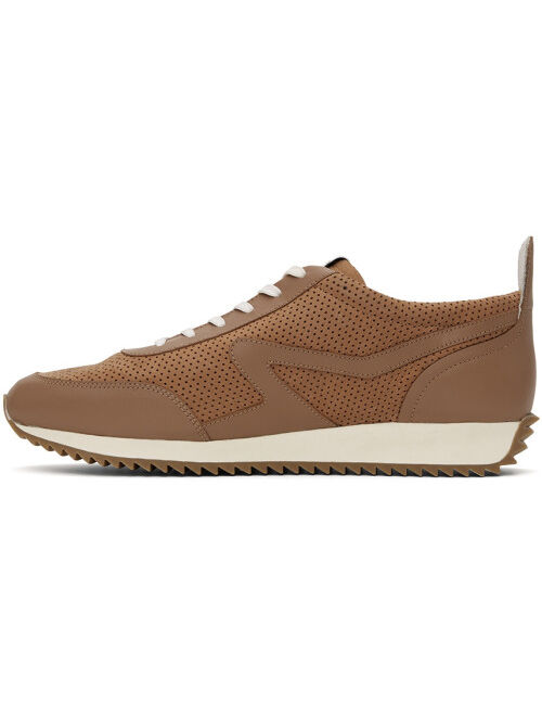 rag & bone Brown Retro Runner Low-Top Sneakers